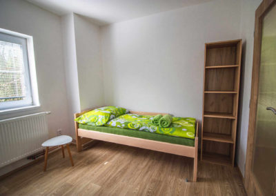 Apartmán v patře - jednolůžkový pokoj