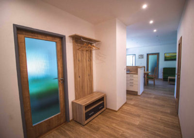 Apartmán v patře - vstupní chodba